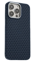 Чехол Keephone Kevilar Paris MagSafe для iPhone 16 Pro Max синий