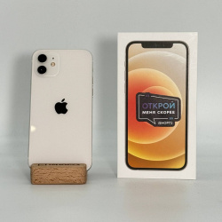 Смартфон Apple iPhone 12 64Гб белый б/у