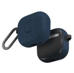 Чехол Uniq Clyde для Apple AirPods 4 синий