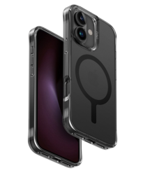 Чехол силиконовый Uniq LifePro Xtreme MagSafe для iPhone 17 затемненный