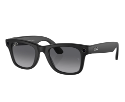 Умные очки Ray-Ban Wayfarer RW4006 Matte Black Polar Gradient Graphite
