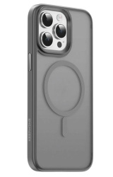 Чехол пластиковый Keephone Mago Pro MagSafe для iPhone 16 Pro Max серый
