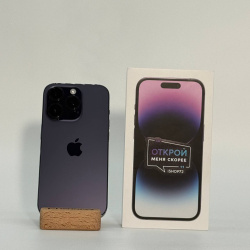 Смартфон Apple iPhone 14 Pro 256Гб темно-фиолетовый (Dual Sim) б/у