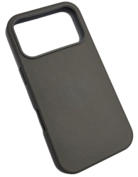 Чехол кожаный LeatherCase MagSafe для iPhone 17 Pro темно-серый