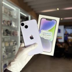 Смартфон Apple iPhone 14 128Гб фиолетовый (Dual Sim) б/у