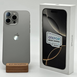 Смартфон Apple iPhone 16 Pro Max 1Тб "натуральный титан" б/у