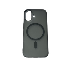 Чехол пластиковый Stylish с MagSafe для iPhone 17 черный