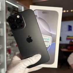 Смартфон Apple iPhone 16 Pro Max 256Гб "черный титан" б/у