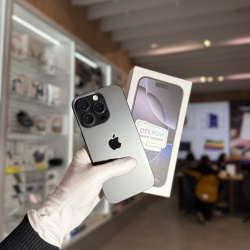 Смартфон Apple iPhone 16 Pro 256Гб "черный титан" б/у