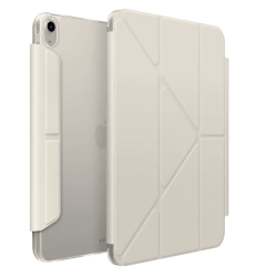 Чехол Uniq Camden Click для iPad A16 (2025) бежевый