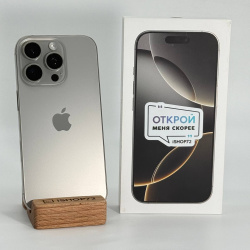 Смартфон Apple IPhone 16 Pro 128Гб "натуральный титан" б/у