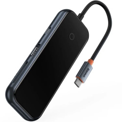 Разветвитель Baseus Acmejoy 4в1 Type-C to 3 USB черный