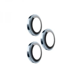 Защитное стекло камеры Wiwu Lens Guard для iPhone 13 Pro/13 Pro Max голубое