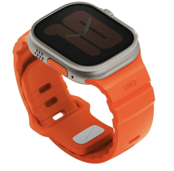 Ремешок Uniq Alton для Apple Watch 42/44/45/49 мм оранжевый