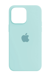 Чехол силиконовый Silicone Case 360 для iPhone 15 бирюзовый