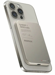 Внешний аккумулятор Momax Q.Mag X 5000mAh натуральный титан