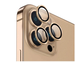 Защитное стекло камеры SupGlass для iPhone 16 Pro/16 Pro Max "песчаный титан"