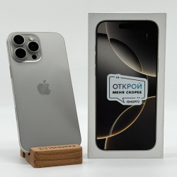 Смартфон Apple iPhone 16 Pro Max 512Гб &quot;натуральный титан&quot; б/у