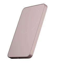 Внешний аккумулятор VLP Qi2 5000mAh песчаный титан