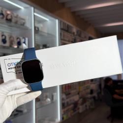Apple Watch Series 10, 46 мм, корпус из алюминия серебристого цвета б/у