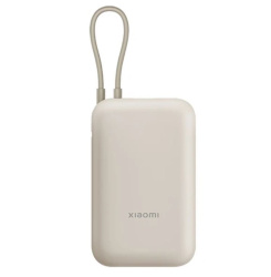 Аккумулятор внешний Xiaomi Mi Power Bank With Cable USB-C 20000mAh Pocket Version PB2030MI бежевый