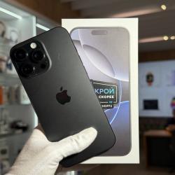 Смартфон Apple iPhone 16 Pro Max 512Гб "черный титан" б/у
