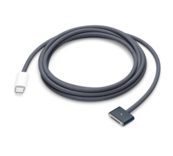Кабель из комплекта Apple Type-c to MagSafe 3 (2м) "темная ночь"