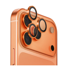 Защитное стекло камеры Uniq Optix Aluguard для iPhone 17 Pro/17 Pro Max оранжевое