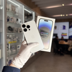 Смартфон Apple iPhone 14 Pro 256Гб серебристый б/у