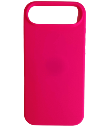 Чехол силиконовый Silicone Case для iPhone Air фуксия