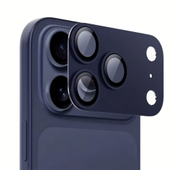 Защитная накладка на модуль камеры Wiwu Armor Deck для iPhone 17 Pro синяя