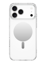 Чехол пластиковый Wiwu Mirror Pro с MagSafe для iPhone 17 Pro с зеркалом прозрачный