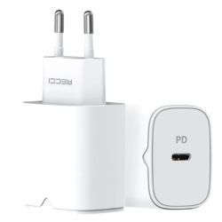 СЗУ RECCI (RC50E) 20W Type-C белое