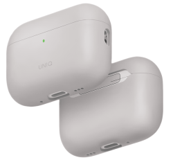 Чехол Uniq Lino для Apple AirPods Pro 3 бежевый