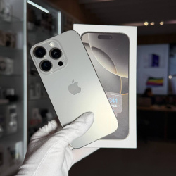 Смартфон Apple IPhone 16 Pro 256Гб "натуральный титан" б/у