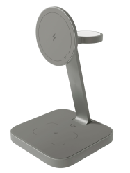 Док-станция VLP Unity Power Qi2 3 в 1 натуральный титан