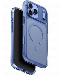 Чехол силиконовый Uniq LifePro Xtreme MagSafe для iPhone 18 Pro голубой