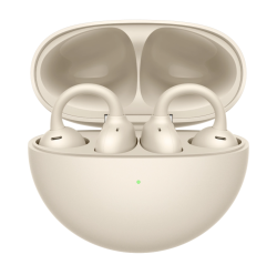 Наушники Huawei FreeClip бежевые