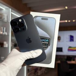 Смартфон Apple iPhone 15 Pro 256Гб "синий титан" б/у