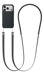 Ремешок через плечо для чехла Apple Crossbody Strap черный