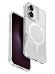 Чехол силиконовый Uniq LifePro Xtreme MagSafe для iPhone 17 прозрачный