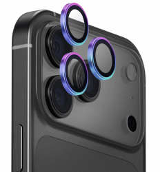 Защитное стекло камеры Uniq Optix Aluguard для iPhone 17 Pro/17 Pro Max хамелеон