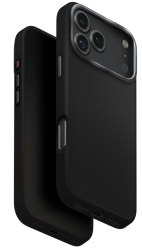 Чехол кожанный Uniq Lyden MagSafe для iPhone 17 Pro черный