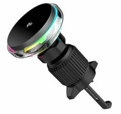 Автомобильный держатель с БЗУ Wiwu Aurora CH-324 черный