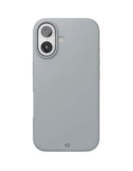 Чехол силиконовый VLP Aster c MagSafe для iPhone 16 серый