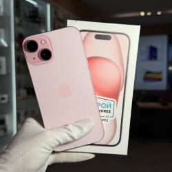 Смартфон Apple iPhone 15 128Гб розовый б/у