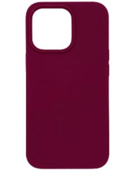 Чехол силиконовый Silicone Case 360 для iPhone 14 Pro Max бордовый