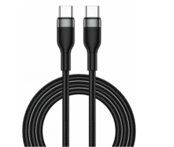 Кабель Wiwu Type-C to Type-C 100W (1м) черный