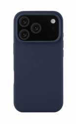 Чехол силиконовый uBear c MagSafe для iPhone 17 Pro темно-синий