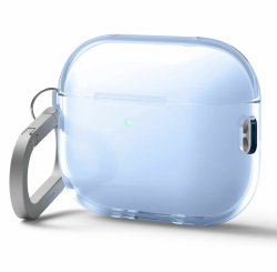 Чехол силиконовый Elago Clear Strap для Apple AirPods Pro 3 голубой